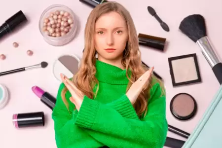 Qu significa no usar maquillaje, segn la psicologa.