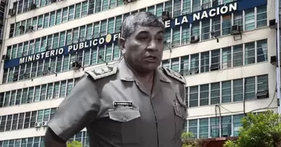 Piden suspendender de cargo al comandandante general PNP