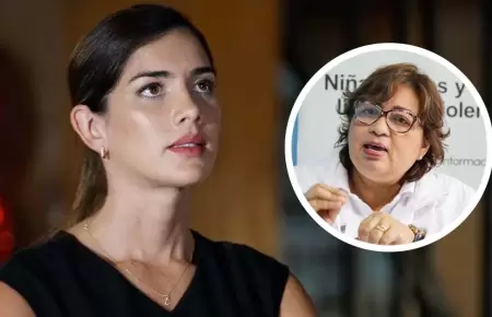 Fanny Montellanos respald a Korina Rivadeneira tras ser vctima de tocamientos.
