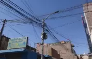 OEFA establece fecha lmite para que empresas de electricidad retiren cableado en mal estado