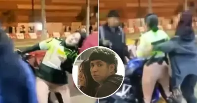 Condenan a pareja que agredió a efectivo PNP