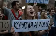 Volodmir Zelensky enfrenta las primeras protestas en su contra por nueva ley anticorrupcin