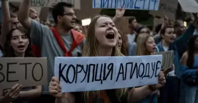 Protestas en Ucrania por proyecto anticorrupción.