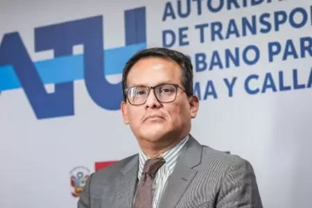 David Hernndez defendi su gestin a cargo de la ATU.