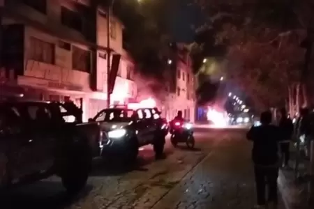 Incendian motos de presuntos extorsionadores