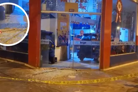 'Los Zeta de Cono Norte' detonan explosivo en negocio de Comas