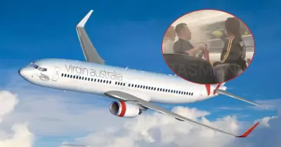Avión de Virgin Australia sufrió incendio abordo.