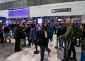 Aeropuerto Jorge Chvez: Desfile areo de la FAP provoca retrasos de salidas y llegadas en nuevo terminal