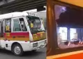 Extorsionadores atacan buses en San Juan de Miraflores por no pagar cupos