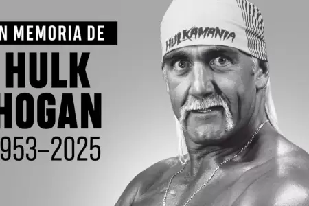 Leyenda de la lucha libre, Hulk Hogan, fallece a los 71 aos.
