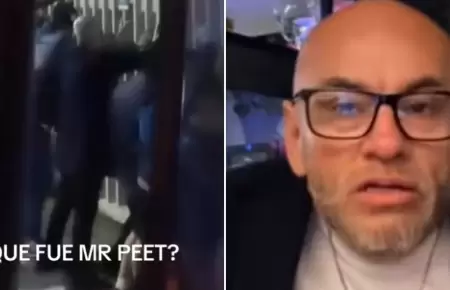 Mr. Peet fue intervenido por la polica en Brasil