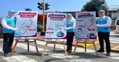 Conozca los desvos vehiculares por el cierre de la Av. Brasil debido a la Parad