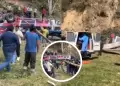Fatal accidente en Tarma: Bus interprovincial termina volcado y deja mltiples heridos