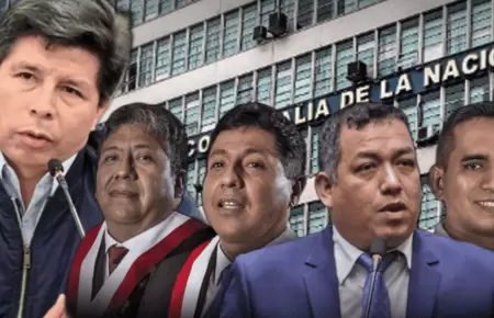 Pedro Castillo y ms de 20 congresistas son denunciados constitucionalmente