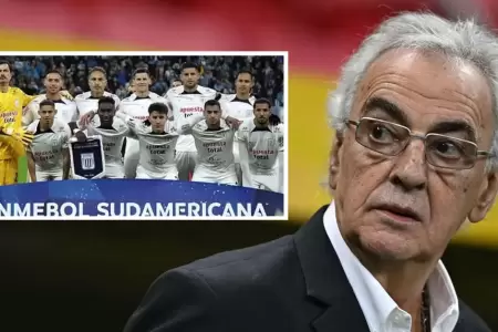 Jorge Fossati felicit la clasificacin de Alianza Lima en la Copa Sudamericana.