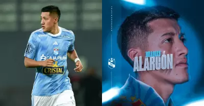 Cristal anunci la salida de Jostin Alarcn.