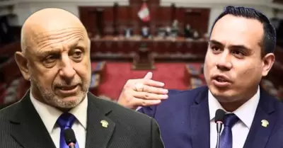 José Cueto y José Jerí disputan presidencia del Congreso.