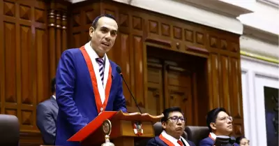José Jerí y sus primeras palabras como presidente el Congreso