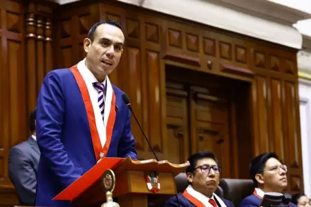 Jos Jer y sus primeras palabras como presidente el Congreso