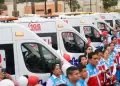 Minsa ampla flota de ambulancias del SAMU con 33 nuevas unidades