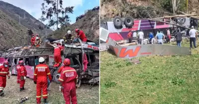 Fiscalía inició investigación por accidente de bus en Tarma