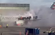 Avin de American Airlines es evacuado por fuego: humo en la cabina alert a tripulantes y pasajeros