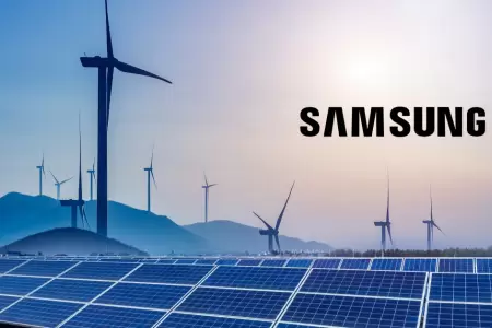 Samsung trabaja en las energ�as renovables.