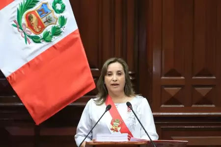 Presidenta Dina Boluarte volver a dirigirse al pas desde el Congreso.