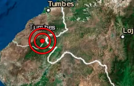 Sismo en Tumbes hoy, 28 de julio.