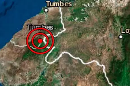 Sismo en Tumbes hoy, 28 de julio.