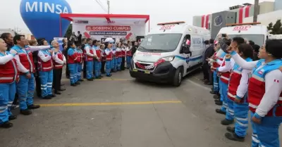 Minsa desplegará sus equipos para garantizar la atención médica en la Gran Parad