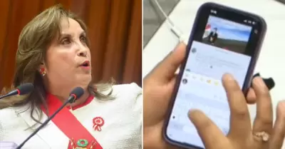 Congresista ignora mensaje a la Nación de Dina Boluarte