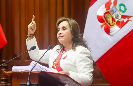 Dina Boluarte culpa a gestiones anteriores por criminalidad