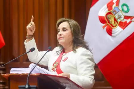 Dina Boluarte culpa a gestiones anteriores por criminalidad