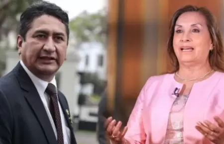 Vladimir Cerrn responde a Dina Boluarte.