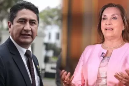 Vladimir Cerrn responde a Dina Boluarte.