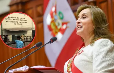 Dina Boluarte anuncia proyecto de dos megapenales