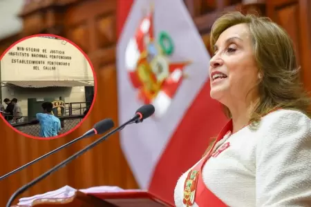 Dina Boluarte anuncia proyecto de dos megapenales