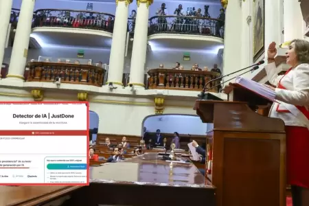 Mensaje a la Nacin tendra un 83% de signos de haber sido creado por IA