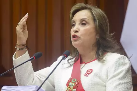 Dina Boluarte plantea reforma del sistema de justicia.