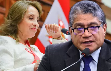 Dina Boluarte y Juan Alcntara