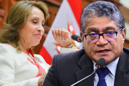 Dina Boluarte y Juan Alcntara