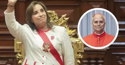 Dina Boluarte reitera invitación a León XIV tras leer su carta en el mensaje de