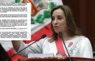 Dina Boluarte no ley mensaje contra la Fiscala: "Viene siendo tomada por intereses subalternos"