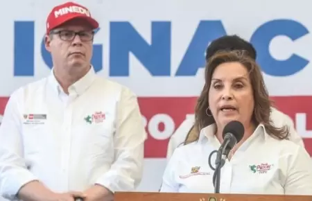 Morgan Quero respald a la presidenta Dina Boluarte.