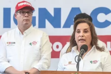 Morgan Quero respald a la presidenta Dina Boluarte.