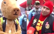 El Chapuln Colorado, el Capibara y otros personajes del Escuadrn Verde listos para la Gran Parada Militar
