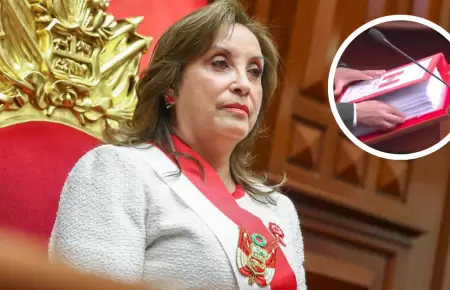 Quero neg que Dina Boluarte haya omitido pginas en mensaje a la Nacin