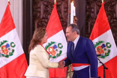 Canciller Schialer defiende mensaje de Dina Boluarte
