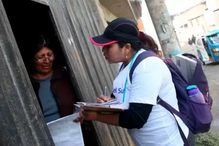 Dina Boluarte establece fechas para publicar resultados del censo